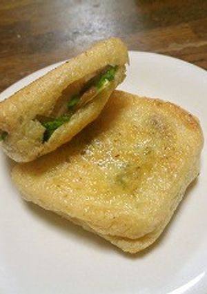 油揚げのお好み焼き-レシピのメイン写真