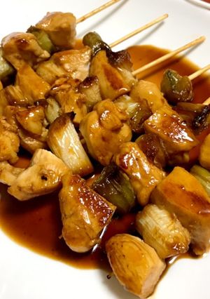 ジューシー胸肉で焼き鳥!-レシピのメイン写真