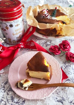 レーズンクリームクッキー風バスチー-レシピのメイン写真