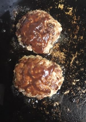 1人分のお弁当に困った時のハンバーグ-レシピのメイン写真
