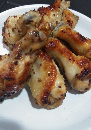 ハニーマスタードチキン-レシピのメイン写真