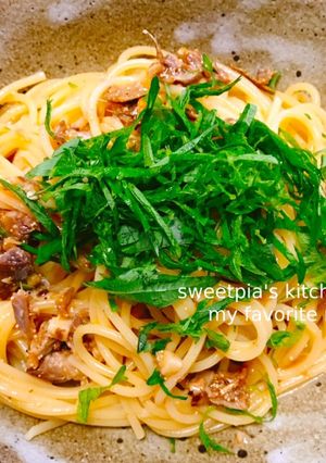 お酒に合う♡いわし明太の和風パスタ-レシピのメイン写真