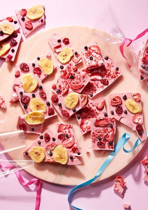 ピンクパレットチョコ-レシピのメイン写真