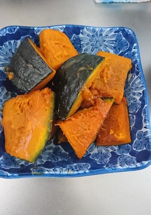 かぼちゃの甘辛バター煮-レシピのメイン写真