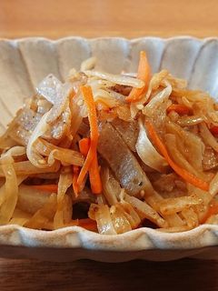 大根の皮deきんぴら!-レシピのメイン写真