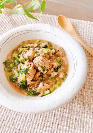 簡単♡サバ缶と大根の葉のみぞれ煮♪-レシピのメイン写真