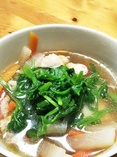 簡単お雑煮風おつゆ-レシピのメイン写真