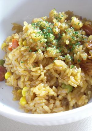 おかわりぃ♥カレーピラフ-レシピのメイン写真