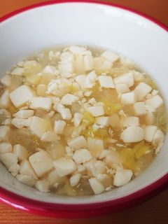 【離乳食】後期☆豆腐と野菜のあんかけ-レシピのメイン写真