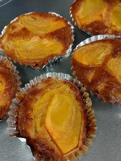 柿のタルト風プチケーキ-レシピのメイン写真