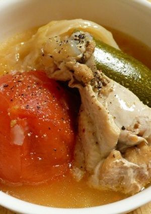 塩味さっぱりトマトの夏おでん【活力なべ】-レシピのメイン写真