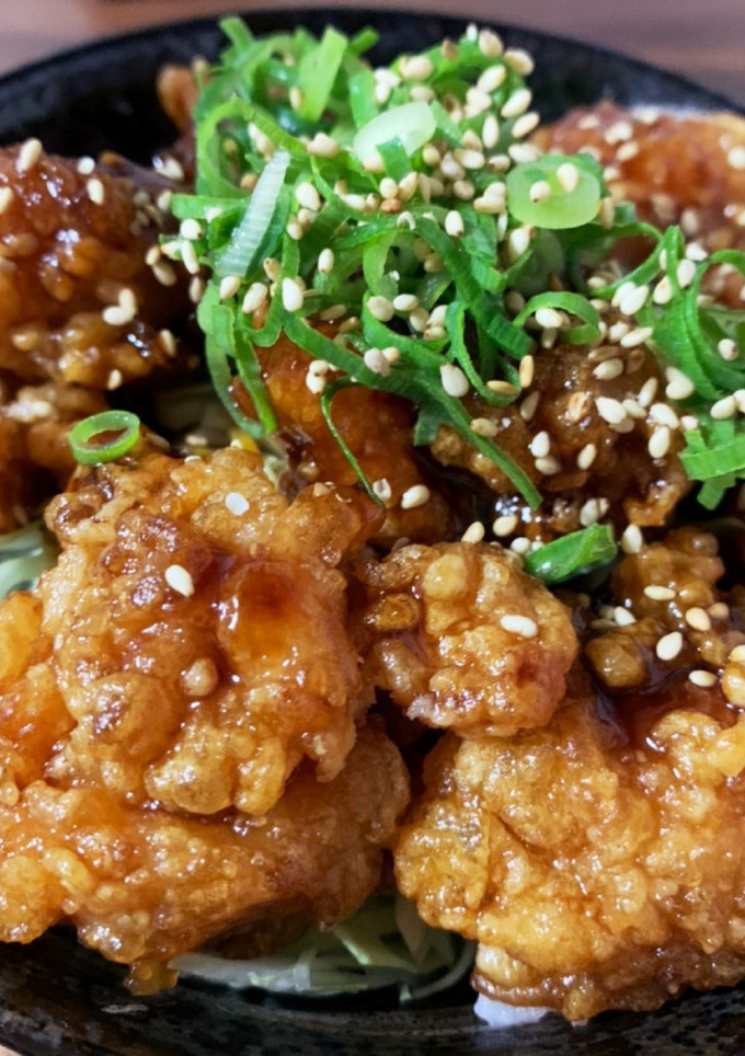 簡単！3分で唐揚げ丼-レシピのメイン写真