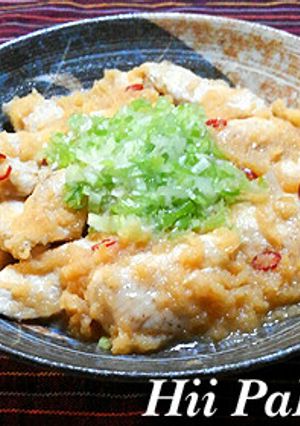 鶏胸肉のみぞれ煮南蛮風-レシピのメイン写真