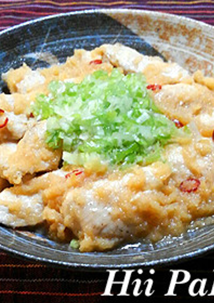 鶏胸肉のみぞれ煮南蛮風-レシピのメイン写真