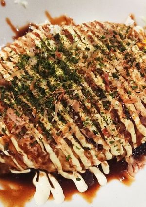 キャベツとカニカマでお好み目玉焼き-レシピのメイン写真