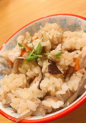 ごくうま！秋の炊き込みご飯！-レシピのメイン写真