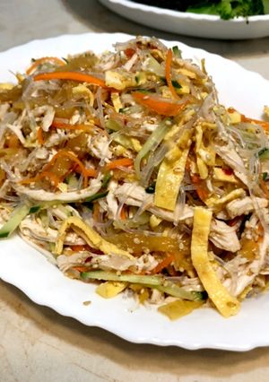 栄養満点❣️鶏胸肉たっぷり中華サラダ🥗-レシピのメイン写真