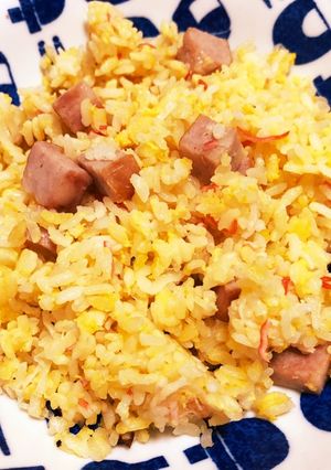 あまりもので我流チャーハン-レシピのメイン写真
