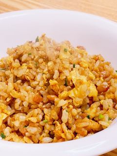 そば飯風味パラパラ納豆チャーハン-レシピのメイン写真