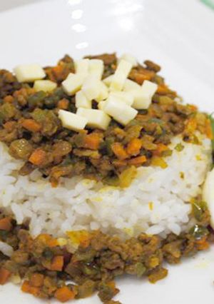 ドライカレー-レシピのメイン写真