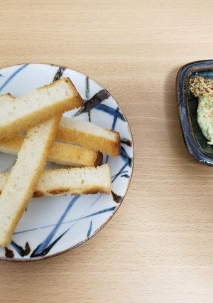 スティックトーストのアボカドディップ添え-レシピのメイン写真