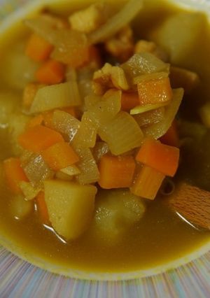 カレー風味の野菜スープ-レシピのメイン写真