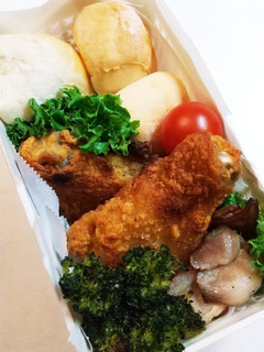 お弁当(12/6)フライドチキン-レシピのメイン写真