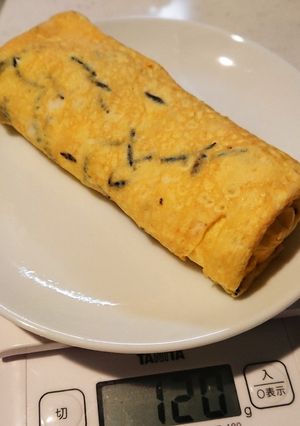 離乳食 ひじき入り卵焼き-レシピのメイン写真