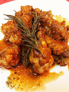 ローズマリー香る♪洋風~鶏手羽元の甘辛煮-レシピのメイン写真