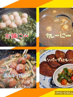 鶏肉の肉だね(簡単)-レシピのメイン写真