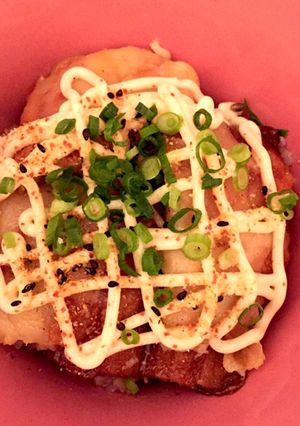 レンジで絶品！さんまの蒲焼きマヨチーズ丼-レシピのメイン写真