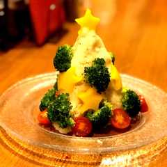 รูปของ アンチョビポテトサラダ、ツリー仕立て