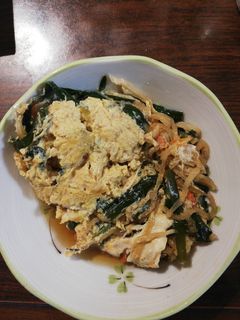 韮と切り干し大根の玉子とじ★☆-レシピのメイン写真