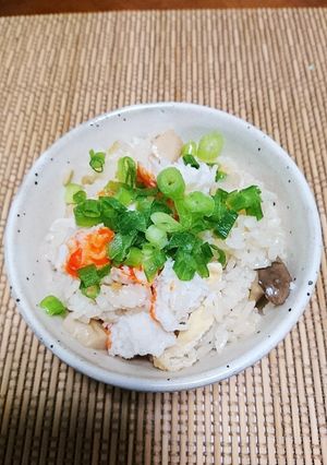 エリンギと揚げの炊き込みご飯(^o^)v-レシピのメイン写真
