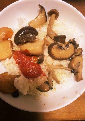 アヒージョご飯-レシピのメイン写真