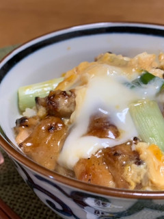 市販の焼き鳥で簡単♡とろとろ親子焼き鳥丼-レシピのメイン写真