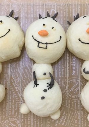 オラフのちぎりパン♪-レシピのメイン写真