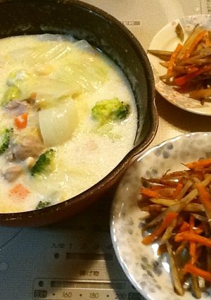 鶏肉と白菜のシチュー-レシピのメイン写真