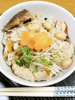 さば水煮缶の炊き込みご飯-レシピのメイン写真