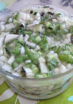 ご飯がすすんじゃう～～！夏野菜ネバネバ♪-レシピのメイン写真