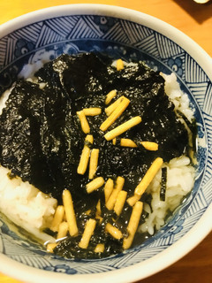 お茶漬け●味つけ海苔プラスののり茶漬け-レシピのメイン写真