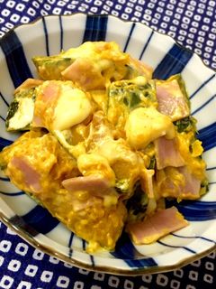 かぼちゃの温サラダ-レシピのメイン写真