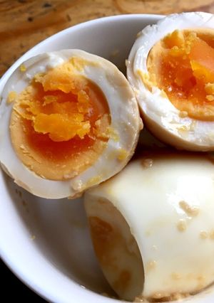 シンプル☆ゆで卵の醤油麹漬け-レシピのメイン写真