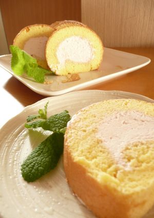 米粉ロールケーキ-レシピのメイン写真