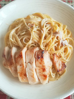にんにくのクリームパスタ-レシピのメイン写真