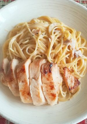 にんにくのクリームパスタ-レシピのメイン写真