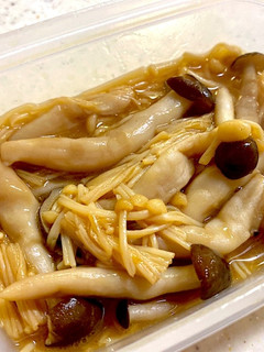 【お弁当】レンジで簡単!きのこバター-レシピのメイン写真