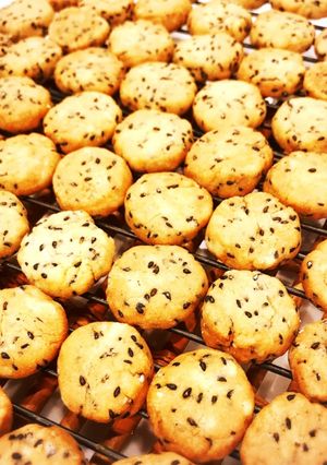 ごまクッキー☆ノンバター☆甘さ控えめ☆-レシピのメイン写真