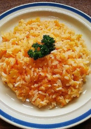 キャロットライス（チーズとポテチ入り）-レシピのメイン写真