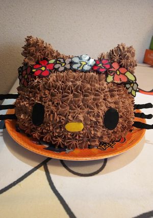 日焼けキティちゃんケーキ～2-レシピのメイン写真